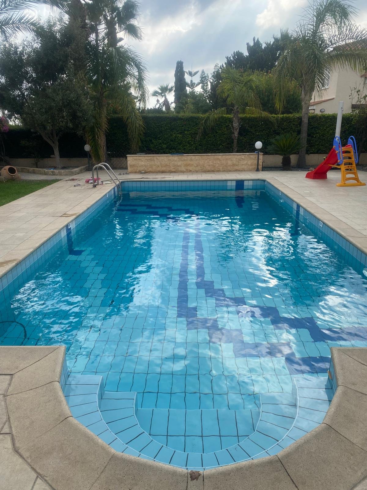 Pool after